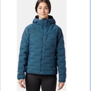 Mountain Hardwear Super/DS Stretchdown Jacket, Icelandic Teal, size S, NWT